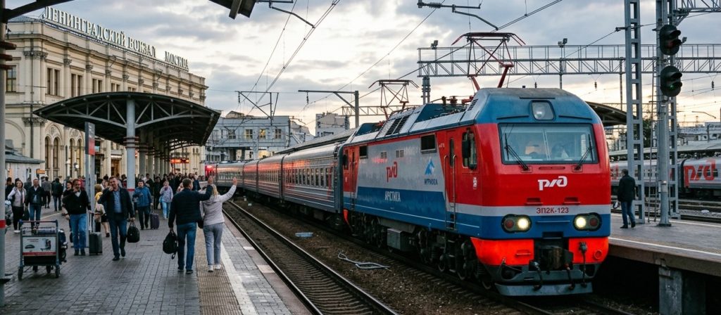 поезд СПБ Мурманск