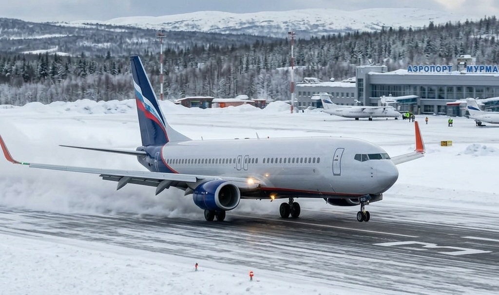 Самолет в Териберку